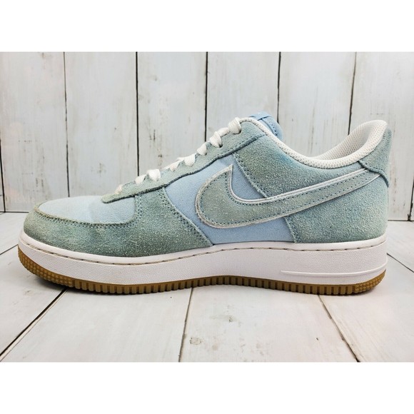 Nike Air Force 1 Low Sneakers Men\'s Size 8 Blue White Gum AF1 315122 422 main image 7